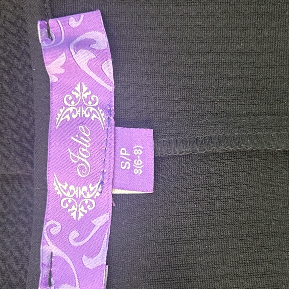 Black knee length cocktail dress size small - Picture 5 of 5